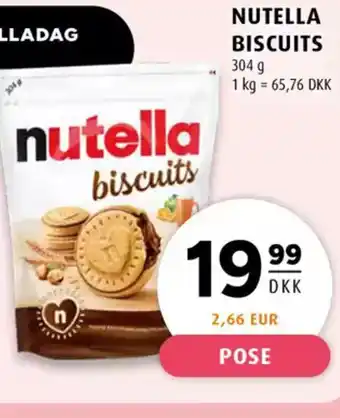 Scandinavian Park Nutella biscuits erbjuda