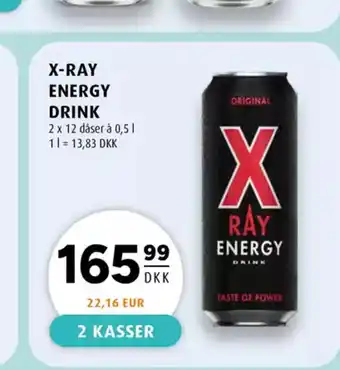 Scandinavian Park X-ray energy drink erbjuda