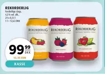 Scandinavian Park Rekorderlig erbjuda