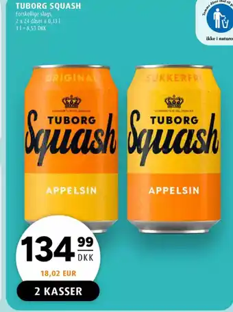 Scandinavian Park Tuborg squash erbjuda