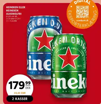 Scandinavian Park Heineken eller heineken alkoholfri erbjuda