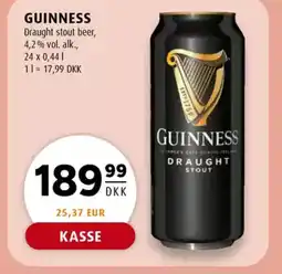 Scandinavian Park Guinness erbjuda