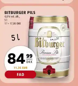 Scandinavian Park BITBURGER PILS erbjuda