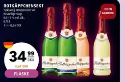 Scandinavian Park Rotkäppchensekt erbjuda