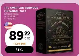 Scandinavian Park The american redwood zinfandel 2022 erbjuda