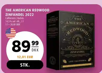 Scandinavian Park The american redwood zinfandel 2022 erbjuda