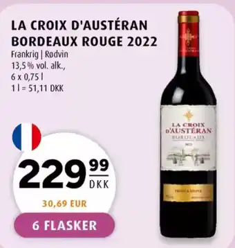 Scandinavian Park La croix d'austéran bordeaux rouge 2022 frankrig | rødvin erbjuda