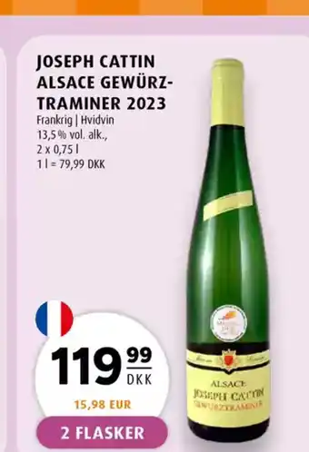 Scandinavian Park Joseph cattin alsace gewürz- traminer 2023 erbjuda