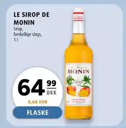 Scandinavian Park Le sirop de monin erbjuda