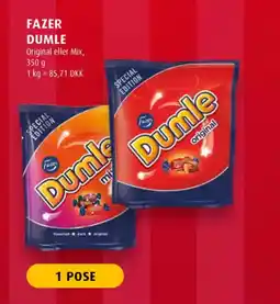 Scandinavian Park FAZER DUMLE Original eller Mix, erbjuda