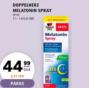 Scandinavian Park Doppelherz melatonin spray erbjuda