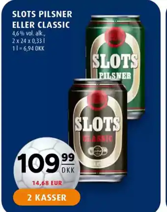 Scandinavian Park Slots pilsner eller classic erbjuda