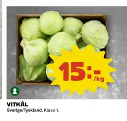 Coop Vitkål erbjuda