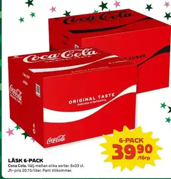 Coop Läsk 6-pack erbjuda