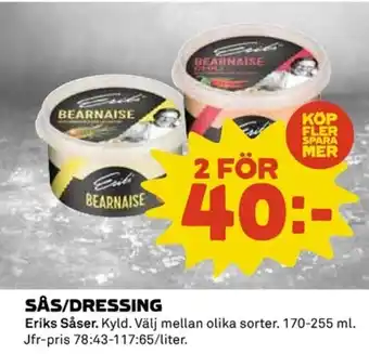 Coop Sås/dressing erbjuda