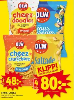 ICA Kvantum Chips, cheez erbjuda