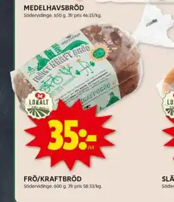 ICA Kvantum Frö/kraftbröd erbjuda