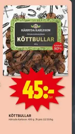 ICA Kvantum Köttbullar erbjuda