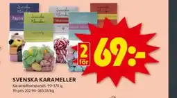 ICA Kvantum Svenska karameller erbjuda