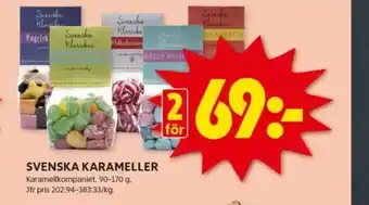 ICA Kvantum Svenska karameller erbjuda