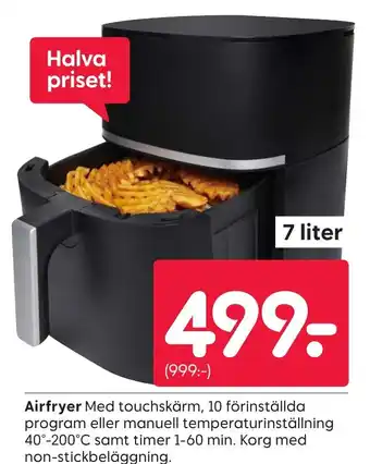 Rusta Airfryer erbjuda