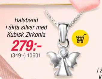 Guldfynd Halsband i äkta silver med Kubisk Zirkonia erbjuda