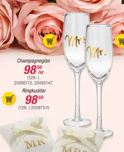 Guldfynd Champagneglas erbjuda