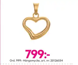 Albrekts Guld Ord. 999:- Hängsmycke erbjuda