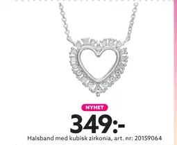 Albrekts Guld Halsband med kubisk zirkonia erbjuda