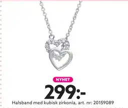 Albrekts Guld Halsband med kubisk zirkonia erbjuda