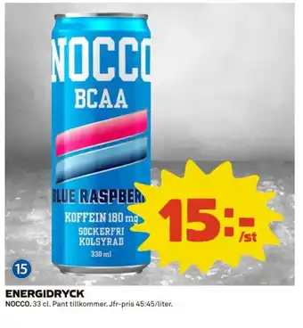 Coop NOCCO Energidryck erbjuda