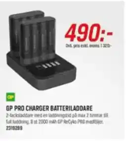 Tools GP Pro charger batteriladdare erbjuda