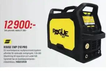 Tools ROGUE EMP 210 Pro erbjuda