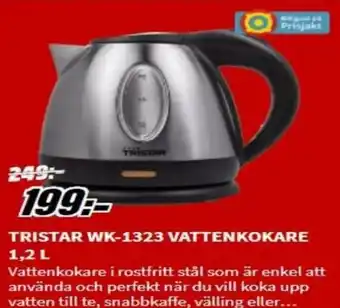 Tristar WK 1323 Vattenkokare 1,2L