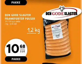 Scandinavian Park DEN GODE SLAGTER FRANKFURTER PØLSER erbjuda