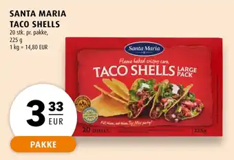 Scandinavian Park SANTA MARIA TACO SHELLS erbjuda