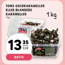 Scandinavian Park TOMS GULDKARAMELLER ELLER BLANDEDE KARAMELLER erbjuda