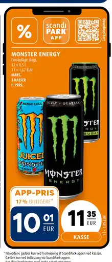 Scandinavian Park MONSTER ENERGY erbjuda