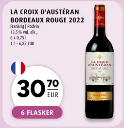 Scandinavian Park LA CROIX D'AUSTÉRAN BORDEAUX ROUGE 2022 erbjuda