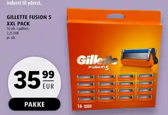 Scandinavian Park GILLETTE FUSION 5 XXL PACK erbjuda