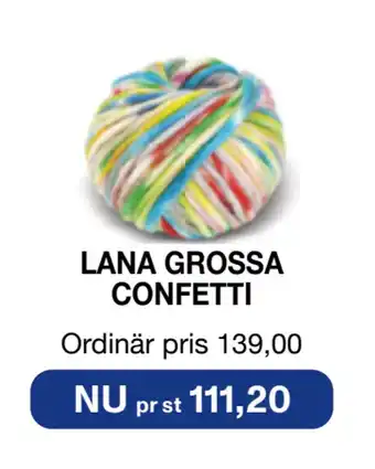 Selfmade LANA GROSSA CONFETTI erbjuda