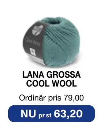 Selfmade LANA GROSSA COOL WOOL erbjuda