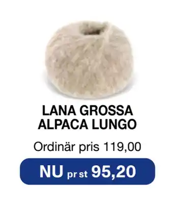 Selfmade LANA GROSSA ALPACA LUNGO erbjuda