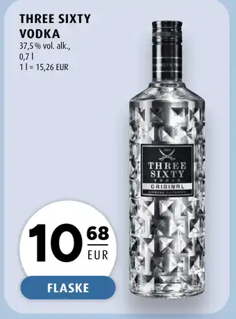 Scandinavian Park THREE SIXTY VODKA erbjuda