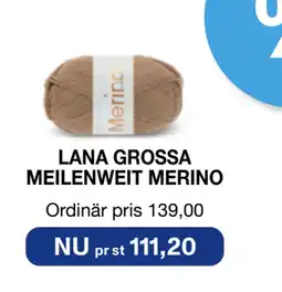 Selfmade LANA GROSSA MEILENWEIT MERINO erbjuda