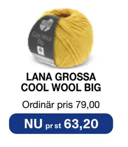 Selfmade LANA GROSSA COOL WOOL BIG erbjuda