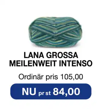 Selfmade LANA GROSSA MEILENWEIT INTENSO erbjuda