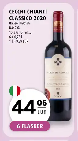 Scandinavian Park CECCHI CHIANTI CLASSICO 2020 erbjuda