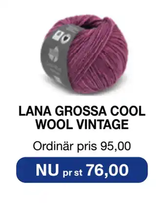 Selfmade LANA GROSSA COOL WOOL VINTAGE erbjuda