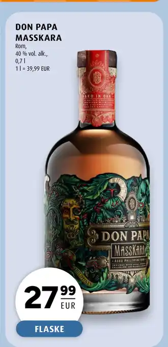 Scandinavian Park DON PAPA MASSKARA erbjuda